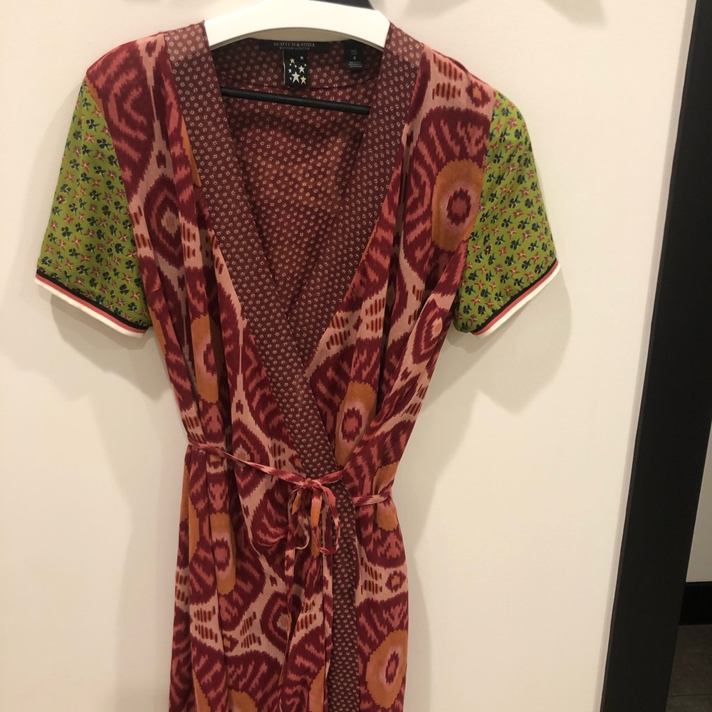 Scotch and Soda wrap dress.